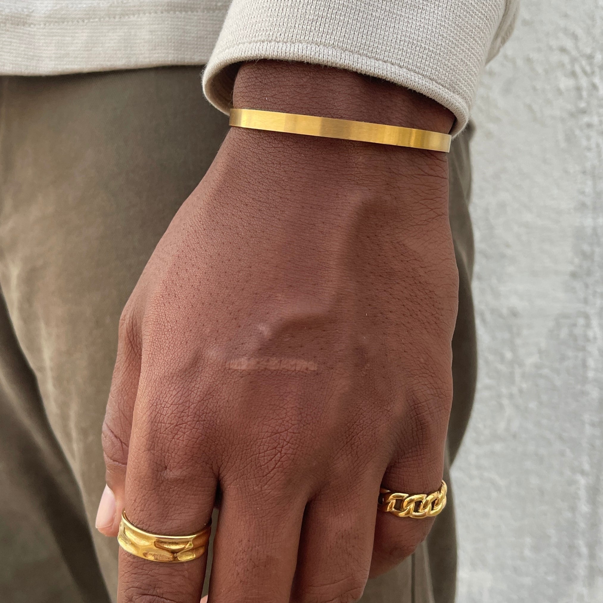 UNISIZE BRACELET | 18K Gold