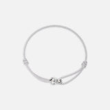 SNOW UNITY BRACELET | Silver