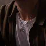 OCEAN GEMSTONE CHAIN | Silver