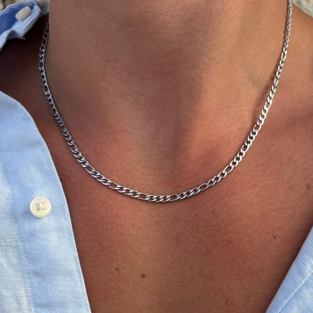 FIGARO CHAIN 3MM | Silver