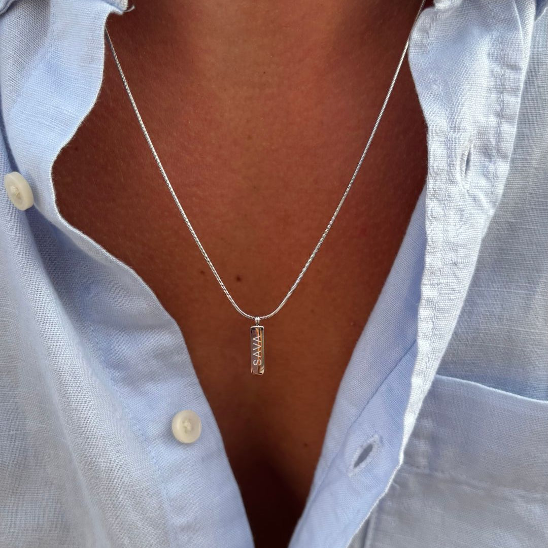 SAVA NECKLACE | Silver