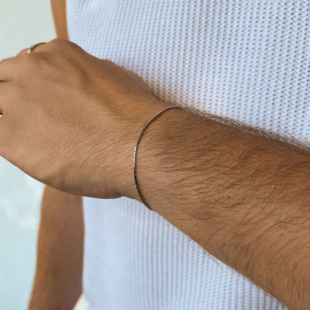 WIRE BRACELET | Silver