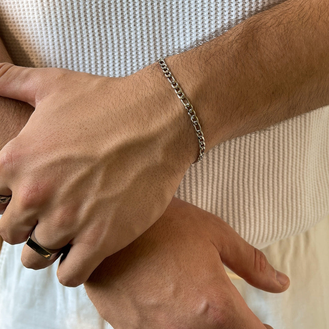 FIGARO BRACELET 3MM | Silver