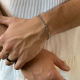 FIGARO BRACELET 3MM | Silver