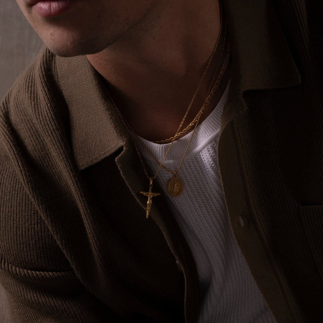 CRUCIFIX CHAIN | 18K Gold