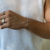 FIGARO BRACELET 3MM | Silver