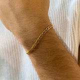 FIGARO BRACELET 3MM | 18K Gold