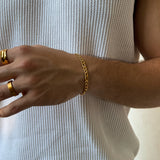 FIGARO BRACELET 5MM | 18K Gold