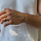 FIGARO BRACELET 5MM | 18K Gold