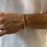 ROPE BRACELET 5MM | 18K Gold