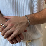 WHEAT BRACELET 5MM | Silver