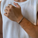 WHEAT BRACELET 5MM | Silver