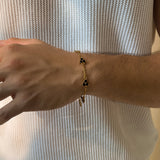 MIDNIGHT CLOVER BRACELET | 18K Gold