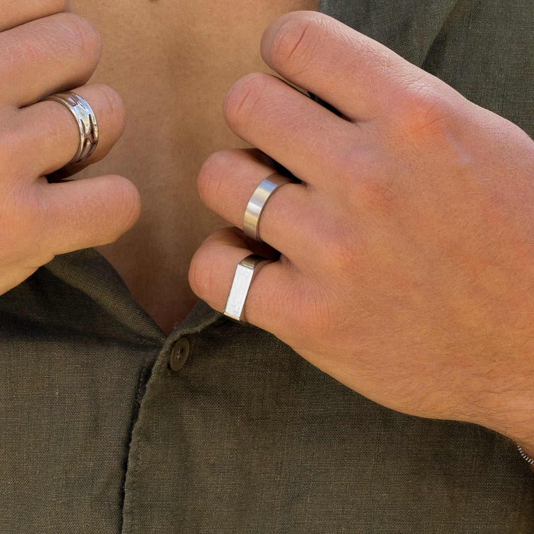UNISIZE TROPEZ RING | Silver