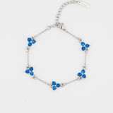 OCEAN CLOVER BRACELET | Silver