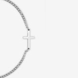 CROSS BRACELET | Silver