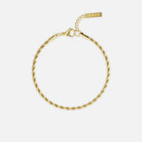 ROPE BRACELET 3MM | 18K Gold