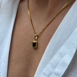 MIDNIGHT GEMSTONE CHAIN | 18K Gold