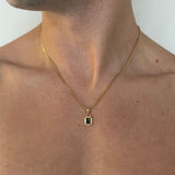 MIDNIGHT GEMSTONE CHAIN | 18K Gold