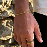 CUBAN BRACELET 3MM | 18K Gold