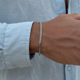 CUBAN BRACELET 3MM | Silver