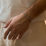 WHEAT BRACELET 3MM | Silver