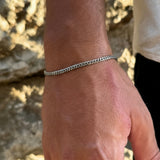 CUBAN BRACELET 3MM | Silver