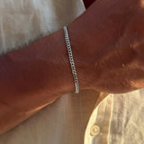CUBAN BRACELET 3MM | Silver