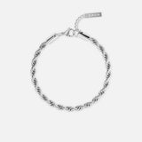 ROPE BRACELET 5MM | Silver