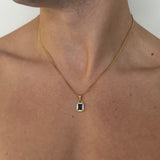 OCEAN GEMSTONE CHAIN | 18K Gold