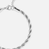 ROPE BRACELET 5MM | Silver