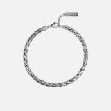 WHEAT BRACELET 5MM | Silver