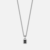 MIDNIGHT GEMSTONE CHAIN | Silver