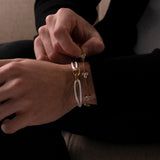 WHITE CLOVER BRACELET | 18K Gold