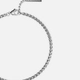 WHEAT BRACELET 3MM | Silver