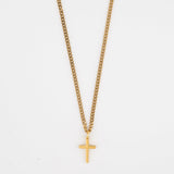 CROSS CHAIN | 18K Gold