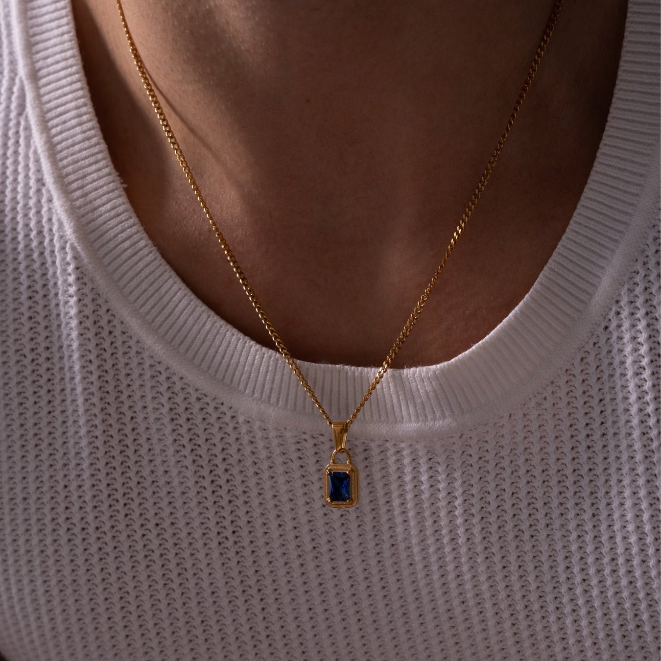 OCEAN GEMSTONE CHAIN | 18K Gold