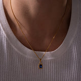 OCEAN GEMSTONE CHAIN | 18K Gold