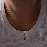 OCEAN GEMSTONE CHAIN | 18K Gold