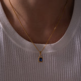 OCEAN GEMSTONE CHAIN | 18K Gold