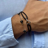 MIDNIGHT UNITY BRACELET | Silver