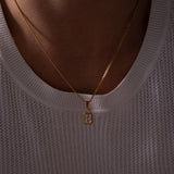 WHITE GEMSTONE CHAIN | 18K Gold