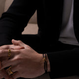 MIDNIGHT UNITY BRACELET | 18K Gold