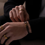 MIDNIGHT UNITY BRACELET | 18K Gold