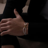 SNOW UNITY BRACELET | 18K Gold