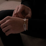 SNOW UNITY BRACELET | 18K Gold