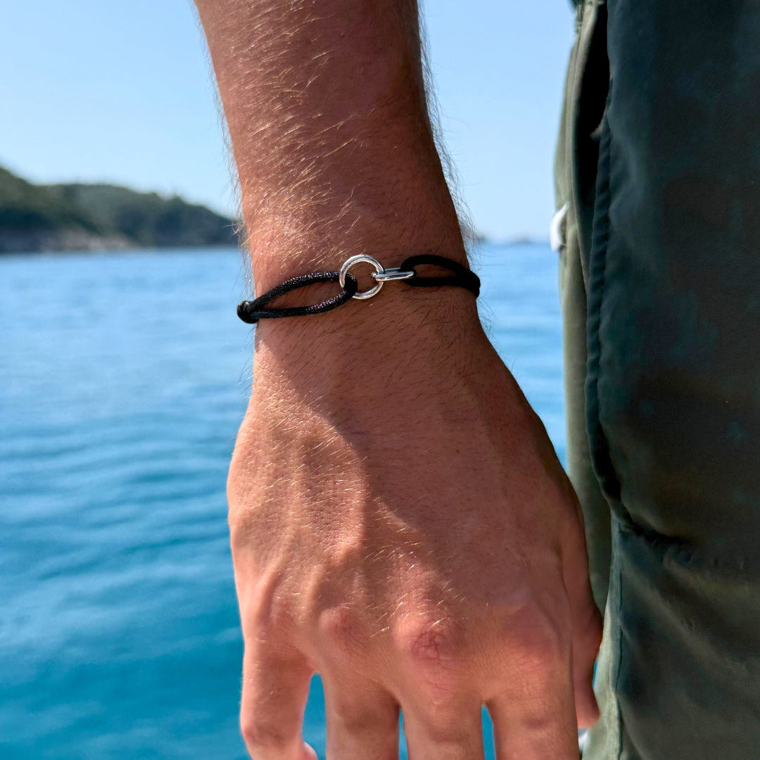 MIDNIGHT UNITY BRACELET | Silver