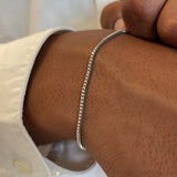 BOX BRACELET | Silver