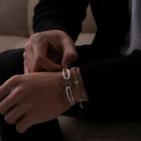 SNOW UNITY BRACELET | Silver