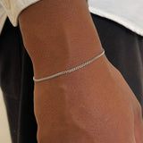 CUBAN BRACELET 1.8MM | Silver